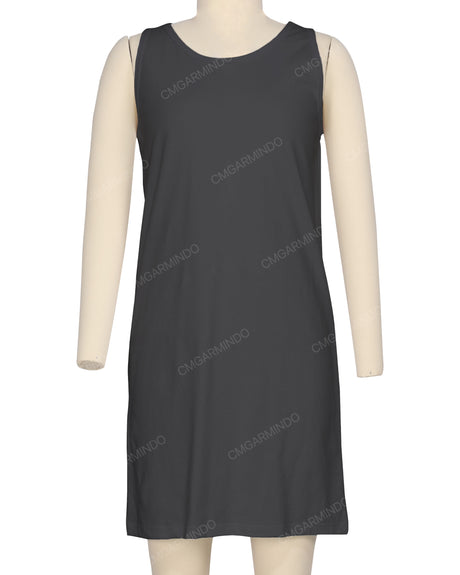 Sleeveless A-line Dress