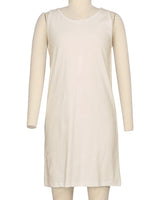 Sleeveless A-line Dress