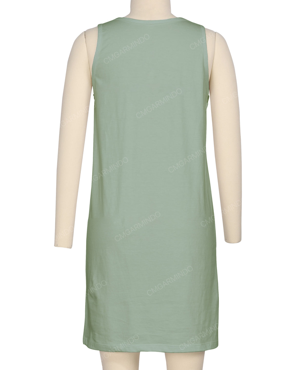 Sleeveless A-line Dress