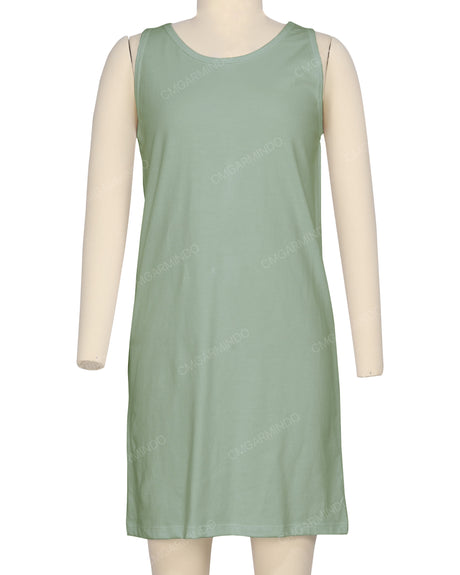 Sleeveless A-line Dress