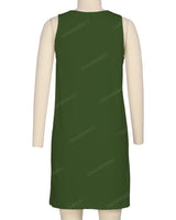 Sleeveless A-line Dress