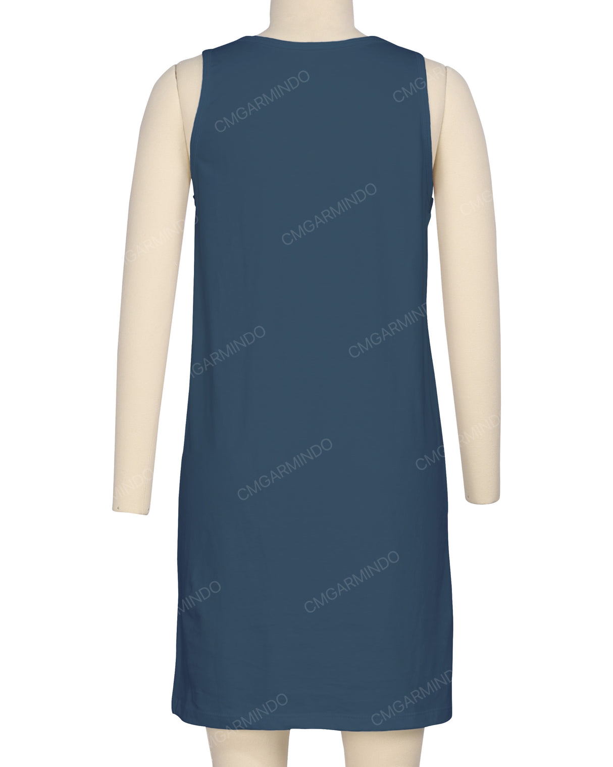 Sleeveless A-line Dress