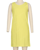 Sleeveless A-line Dress