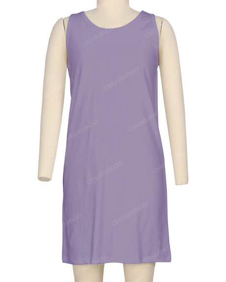 Sleeveless A-line Dress