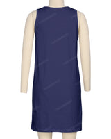 Sleeveless A-line Dress