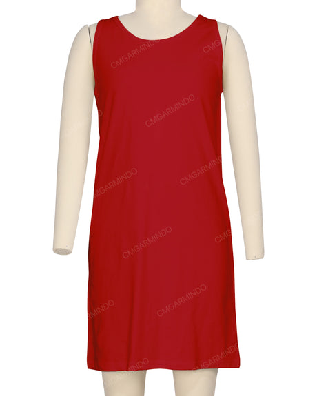 Sleeveless A-line Dress