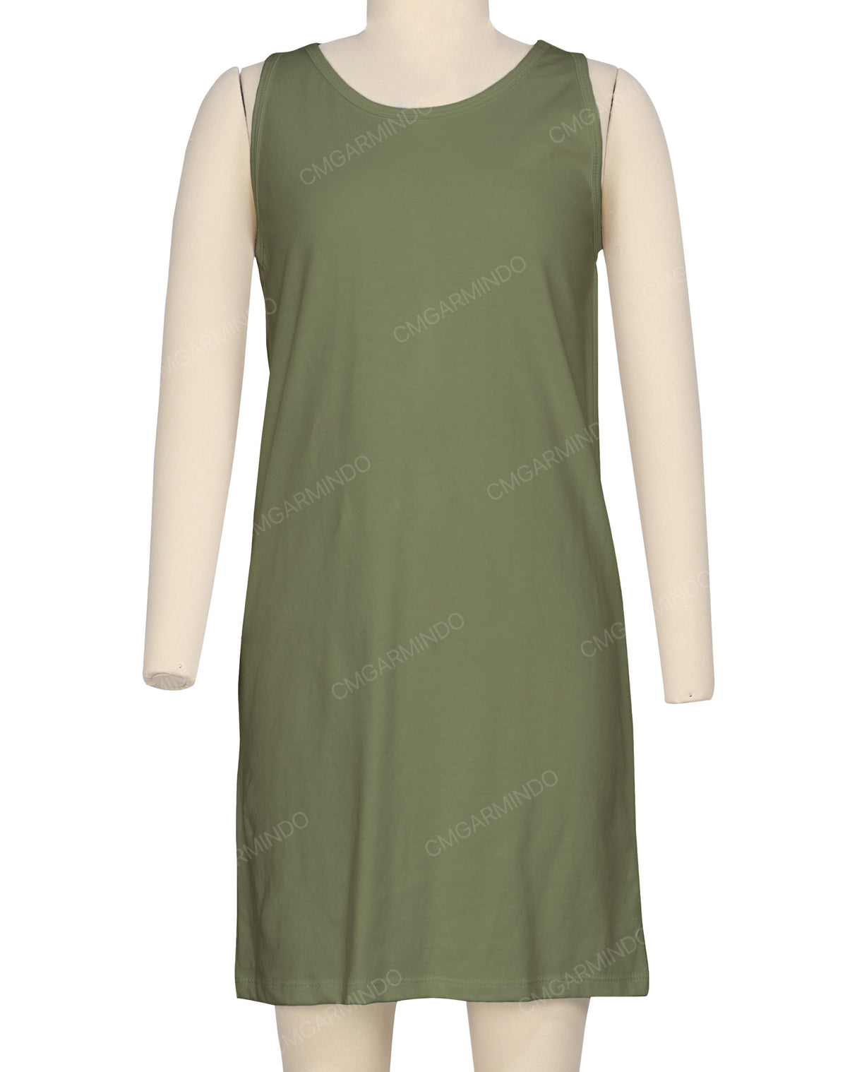Sleeveless A-line Dress