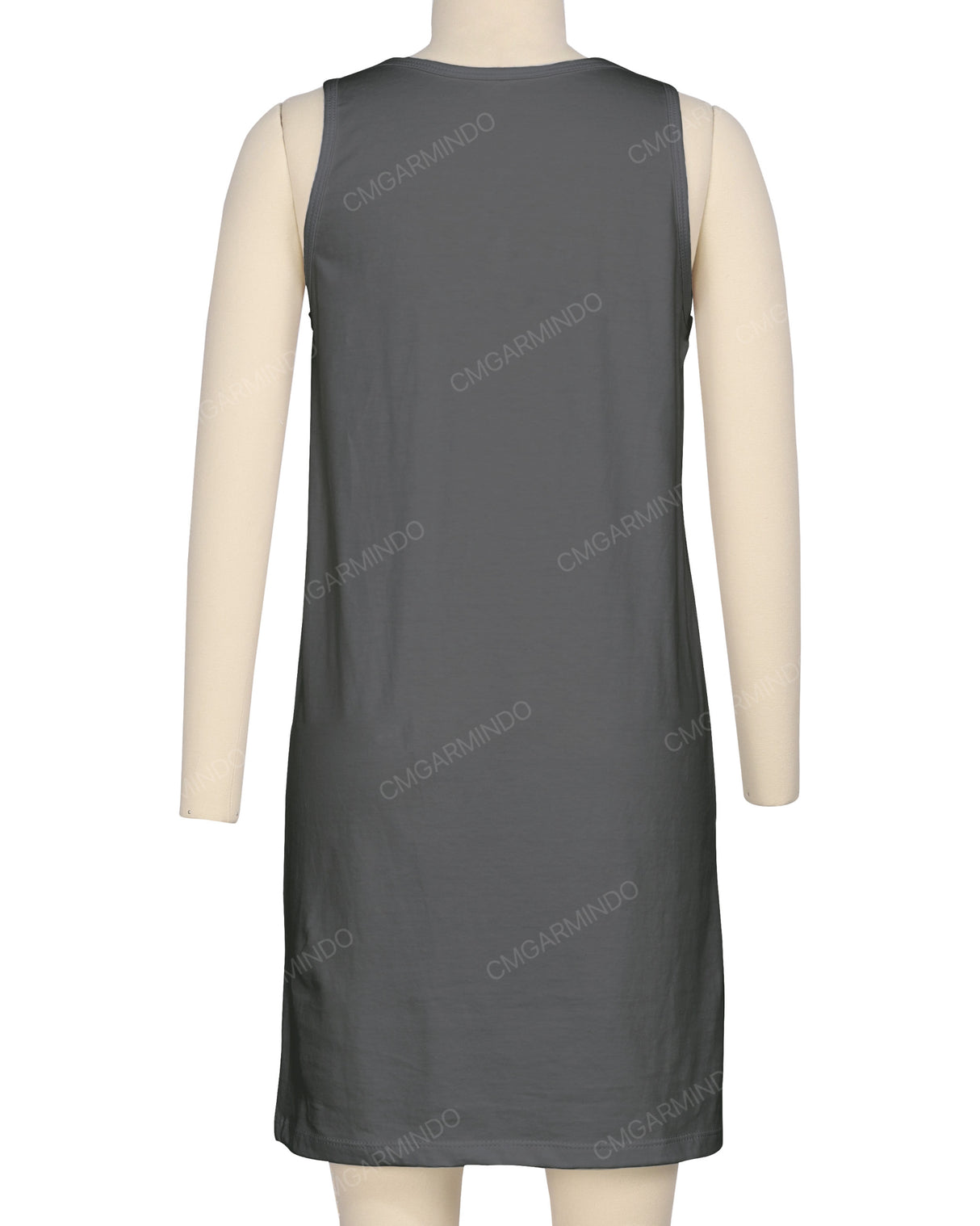 Sleeveless A-line Dress