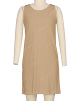 Sleeveless A-line Dress
