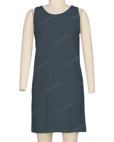 Sleeveless A-line Dress
