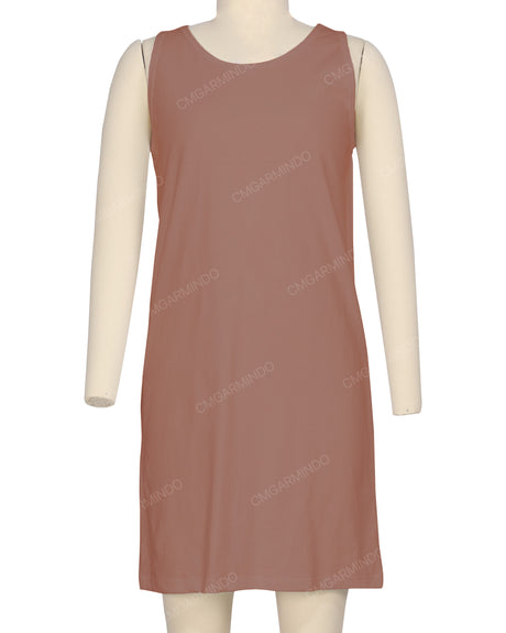 Sleeveless A-line Dress