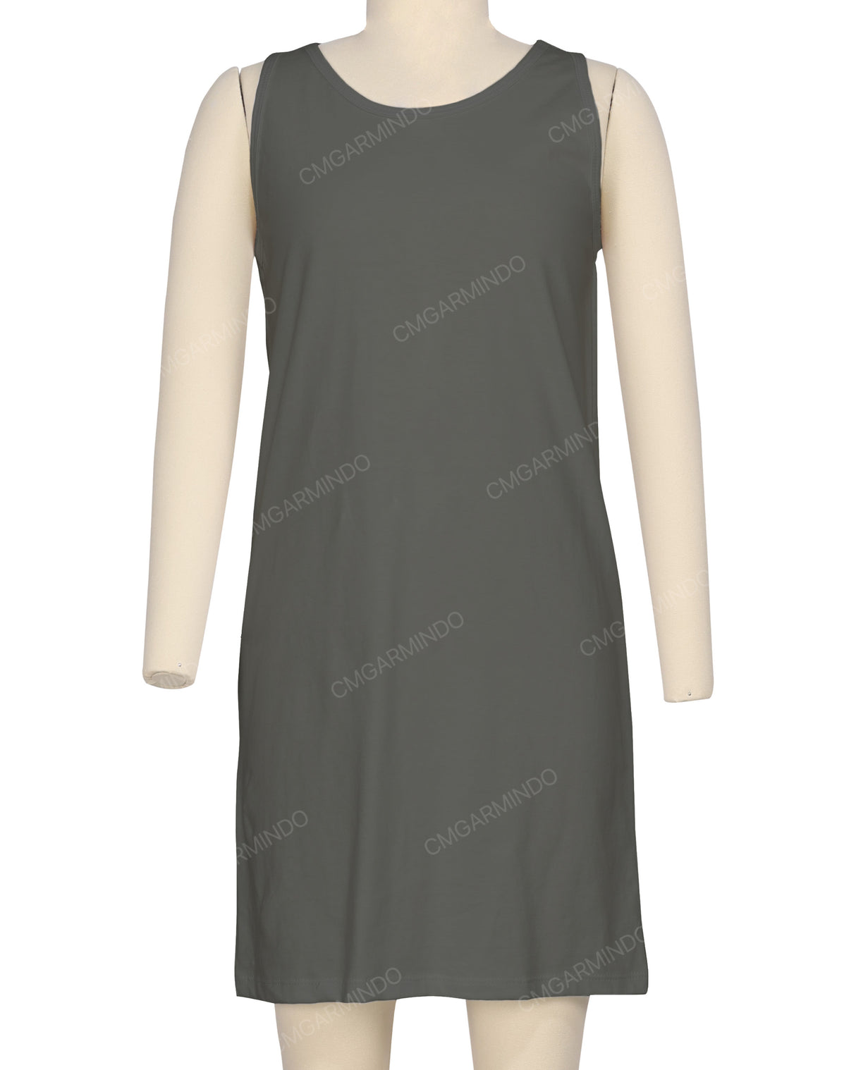 Sleeveless A-line Dress