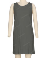 Sleeveless A-line Dress