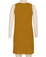 Sleeveless A-line Dress