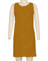 Sleeveless A-line Dress