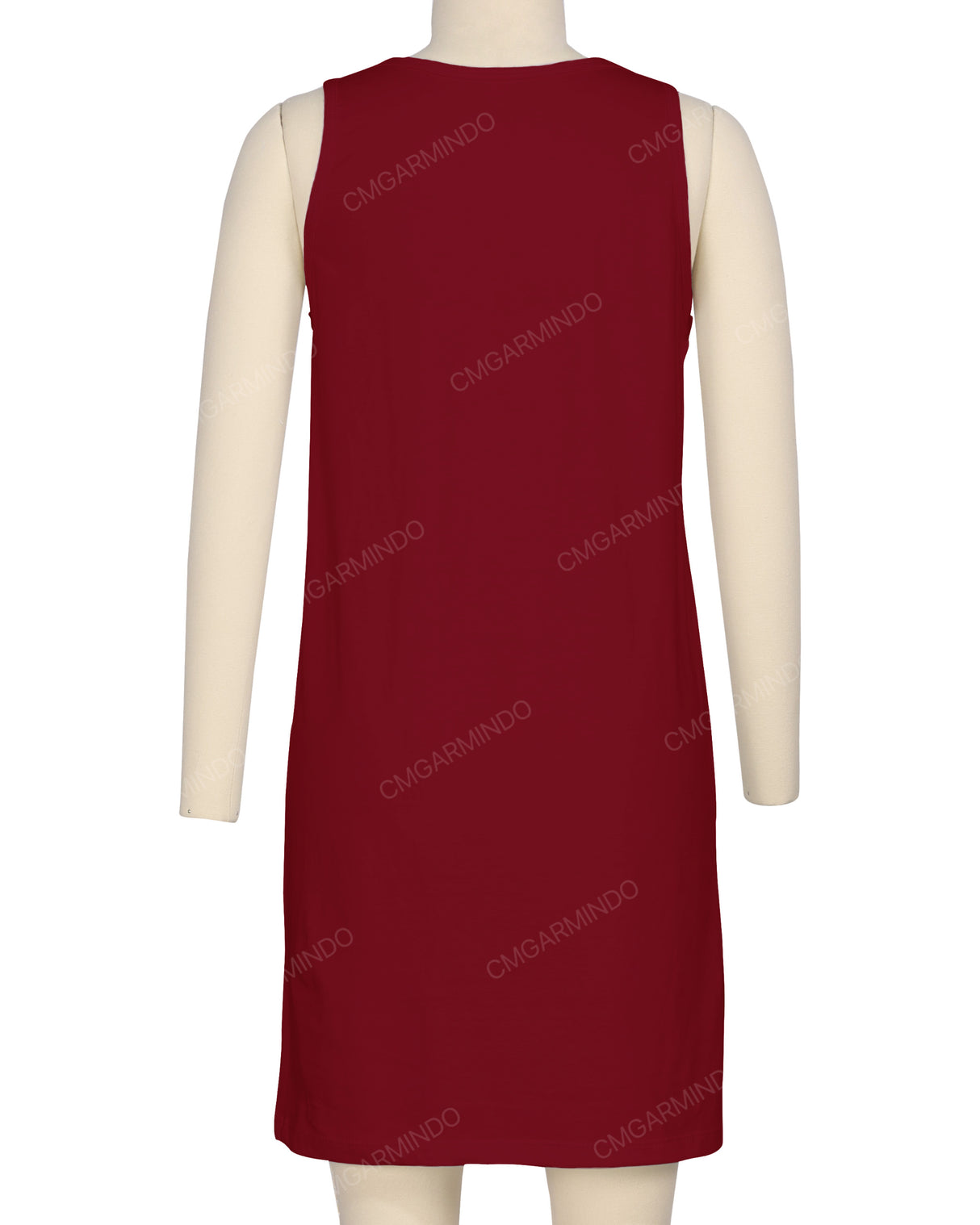 Sleeveless A-line Dress