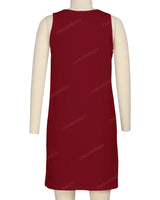 Sleeveless A-line Dress