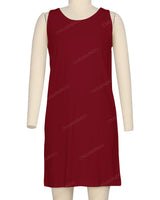 Sleeveless A-line Dress