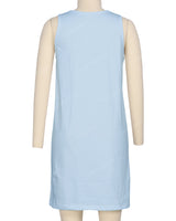 Sleeveless A-line Dress