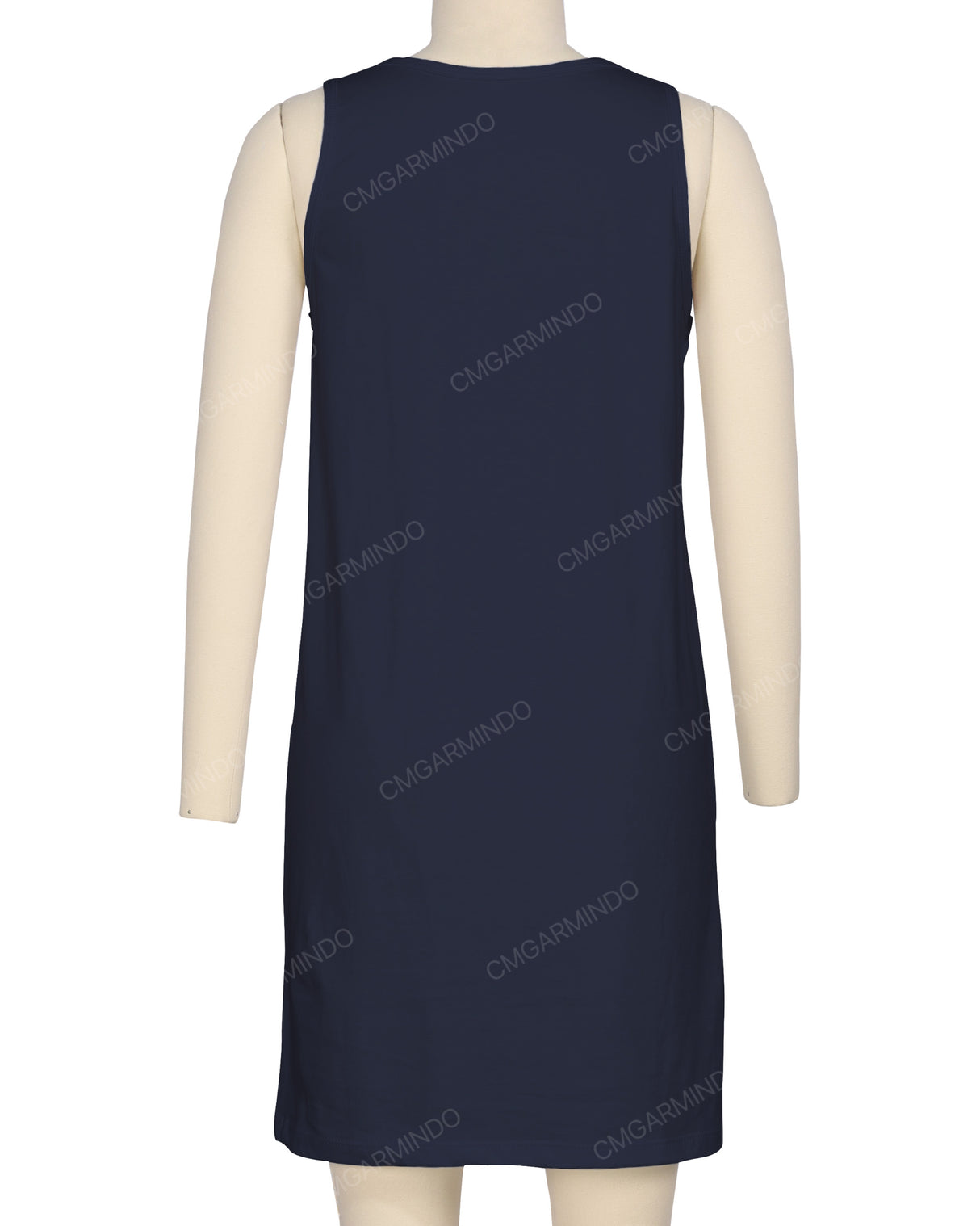 Sleeveless A-line Dress