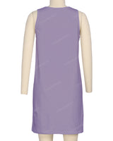 Sleeveless A-line Dress