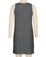 Sleeveless A-line Dress