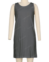 Sleeveless A-line Dress