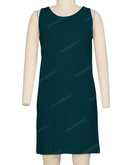 Sleeveless A-line Dress