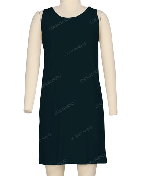 Sleeveless A-line Dress