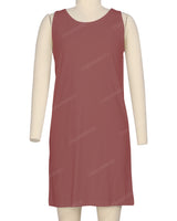 Sleeveless A-line Dress