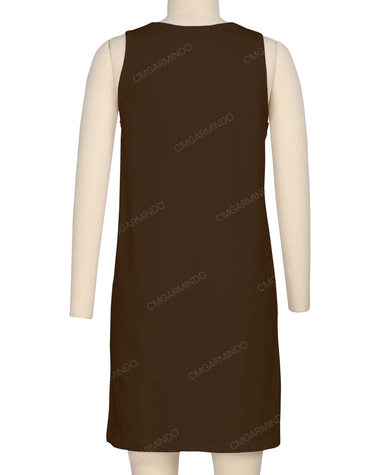 Sleeveless A-line Dress