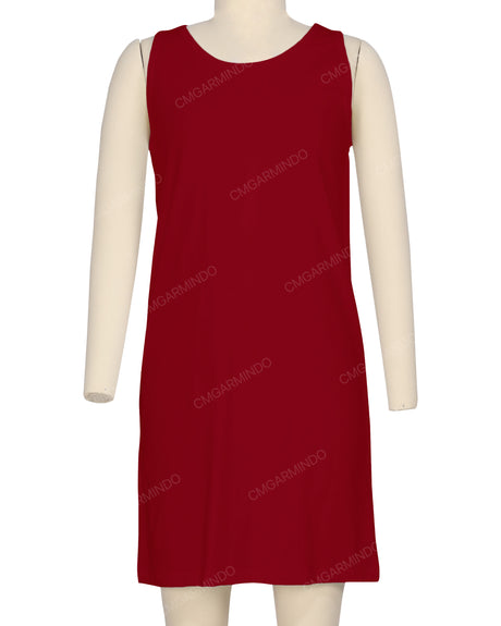 Sleeveless A-line Dress
