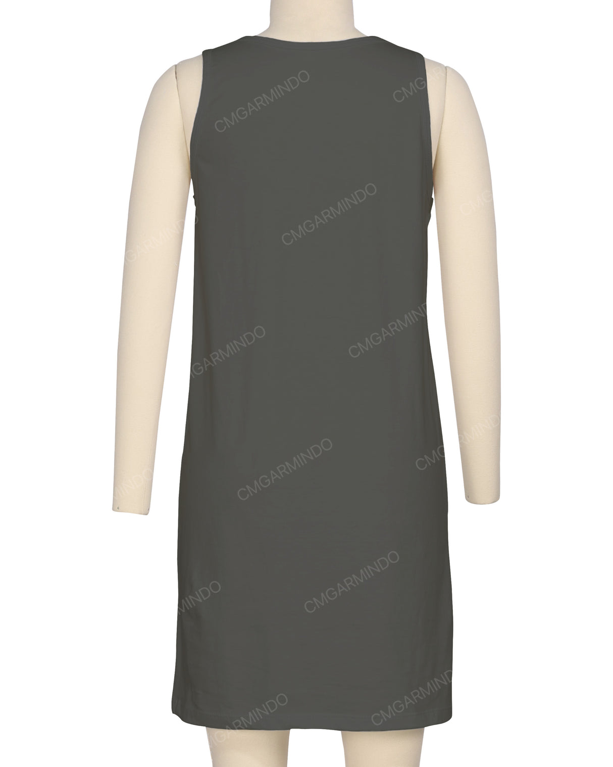 Sleeveless A-line Dress