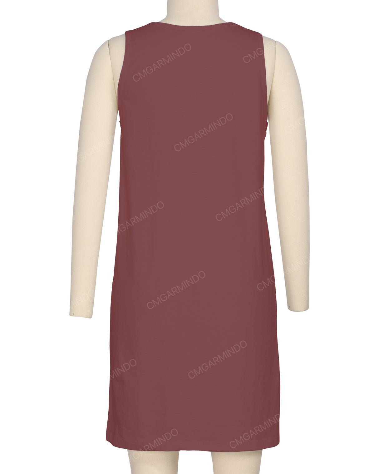 Sleeveless A-line Dress