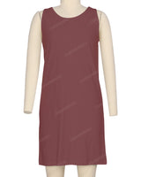 Sleeveless A-line Dress