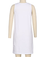 Sleeveless A-line Dress
