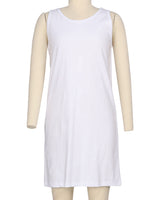 Sleeveless A-line Dress
