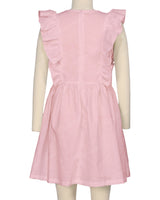 Sleeveless Side Frill Dress