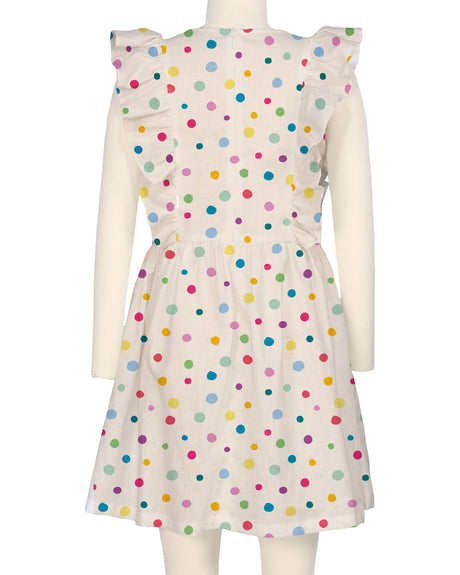 Sleeveless Side Frill Dress