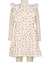 Sleeveless Side Frill Dress