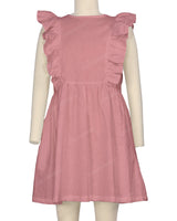 Sleeveless Side Frill Dress