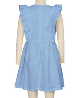 Sleeveless Side Frill Dress