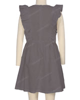 Sleeveless Side Frill Dress