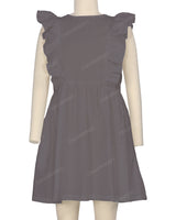 Sleeveless Side Frill Dress