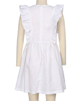 Sleeveless Side Frill Dress