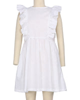 Sleeveless Side Frill Dress