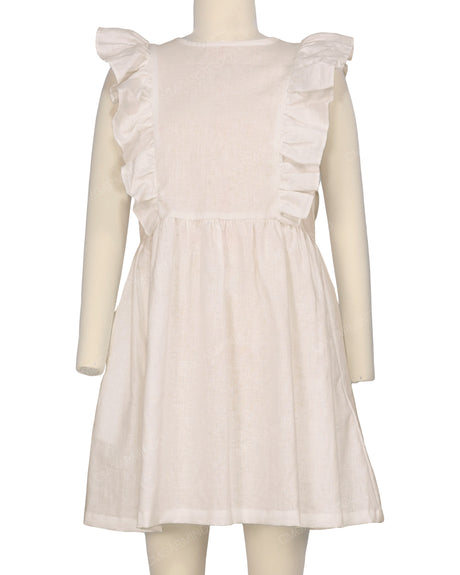 Frill Sleeve Dress