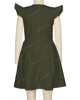 Frill Sleeve Dress