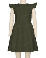 Frill Sleeve Dress