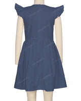 Frill Sleeve Dress